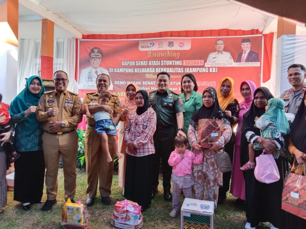 Pemkab Muna Barat Luncurkan Program Dapur Sehat Atasi Stunting