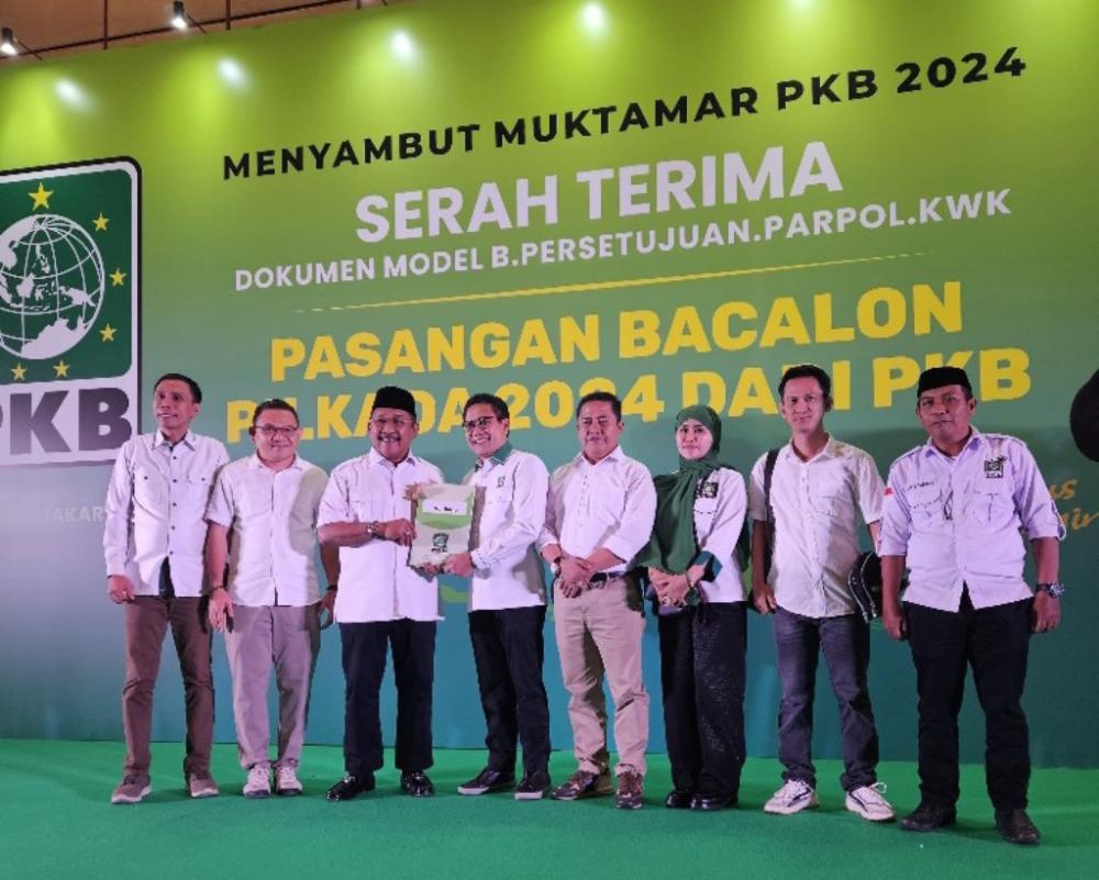 Pilkada Buteng dan Bombana, PKB Resmi Serahkan Dokumen B1-KWK Pada Paslon Ini