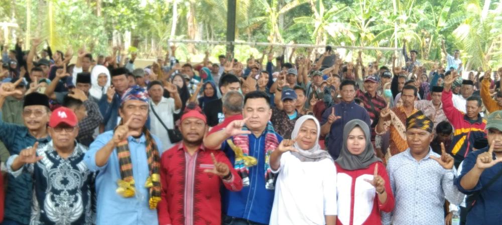 La Ode Ida, Kukuhkan Tim Pemenangan LA-IDA Wilayah Mubar