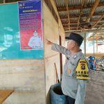 Polsek Indralaya Pasang Spanduk Larangan Musik Remix dan DJ House