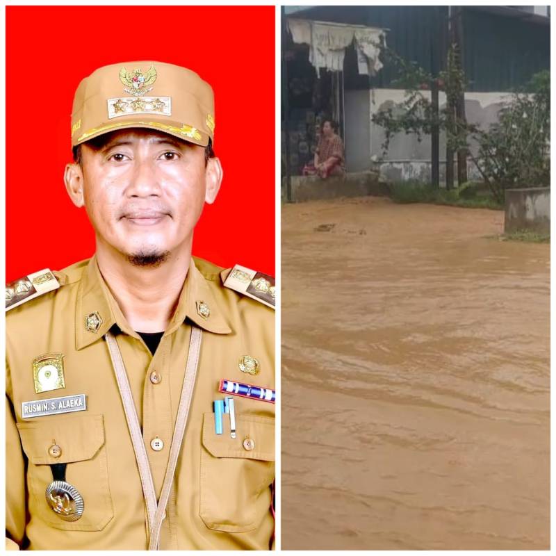 Banjir Anggalomoare, Camat Rusmin Tantang Perusahaan Sawit Buka-bukaan Sumber Air Bah